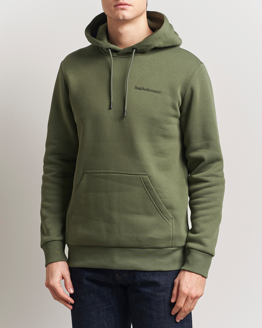 Herren | Pullover | Peak Performance | Original Hoodie Pine Needle