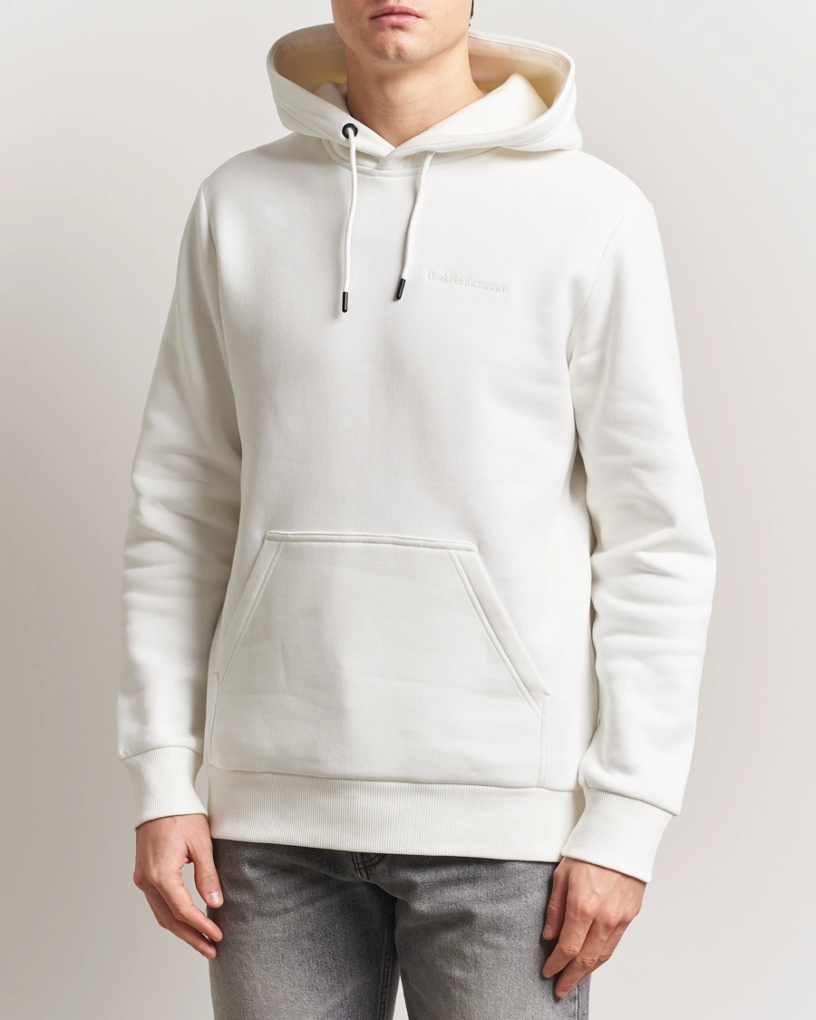Herren | Pullover | Peak Performance | Original Hoodie Off White