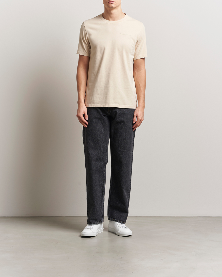 Herren | T-Shirts | Peak Performance | Original Crew Neck T-Shirt Sand Fog