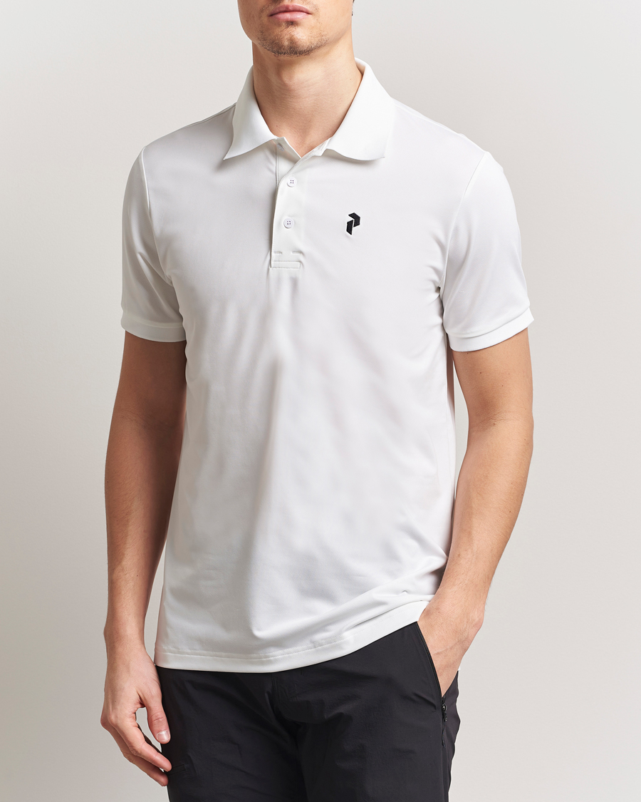 Herren | Poloshirts | Peak Performance | Vespar Performance Polo White