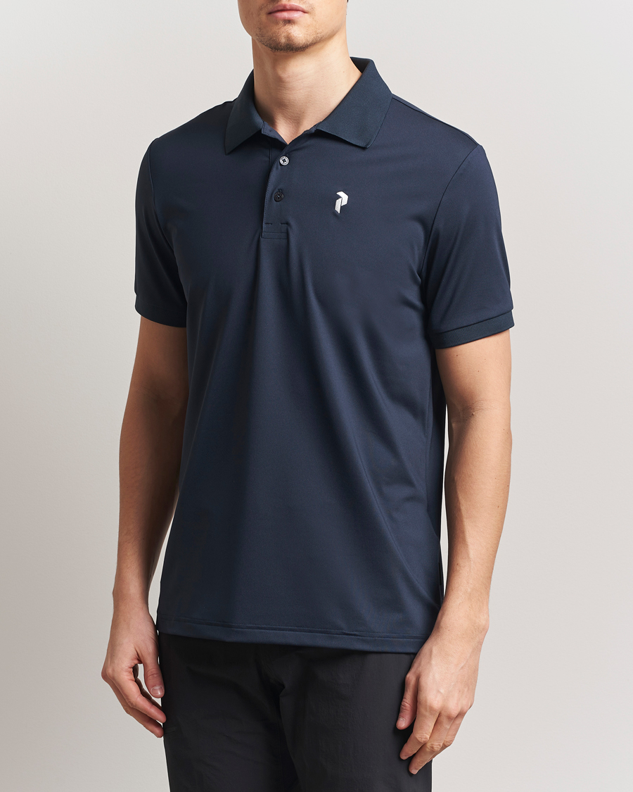 Herren | Poloshirts | Peak Performance | Vespar Performance Polo Salute Blue