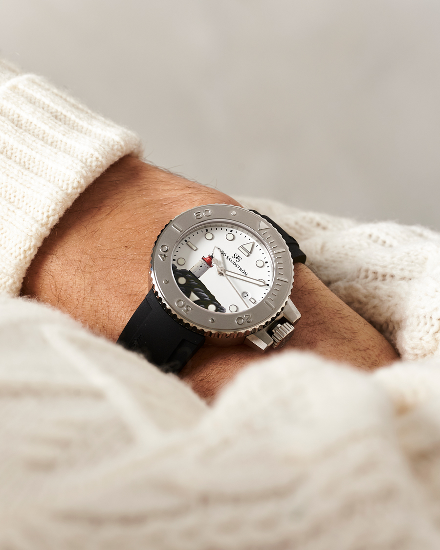 Herren | Sjöö Sandström Landsort Annual Edition White/Black | Sjöö Sandström | Landsort Annual Edition White/Black