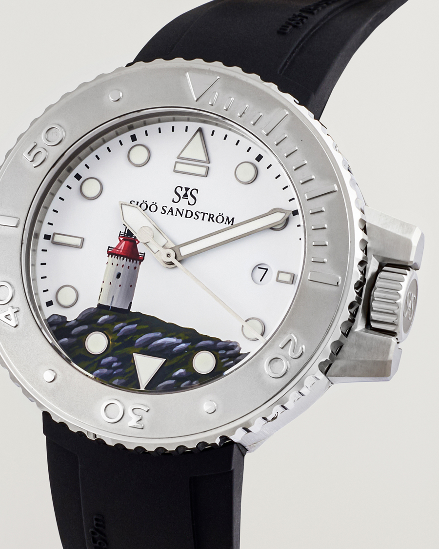 Herren | Sjöö Sandström Landsort Annual Edition White/Black | Sjöö Sandström | Landsort Annual Edition White/Black