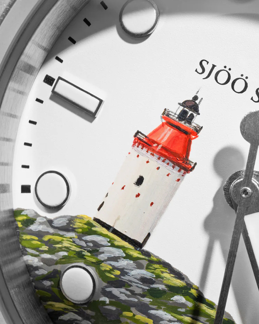 Herren | Sjöö Sandström Landsort Annual Edition White/Black | Sjöö Sandström | Landsort Annual Edition White/Black