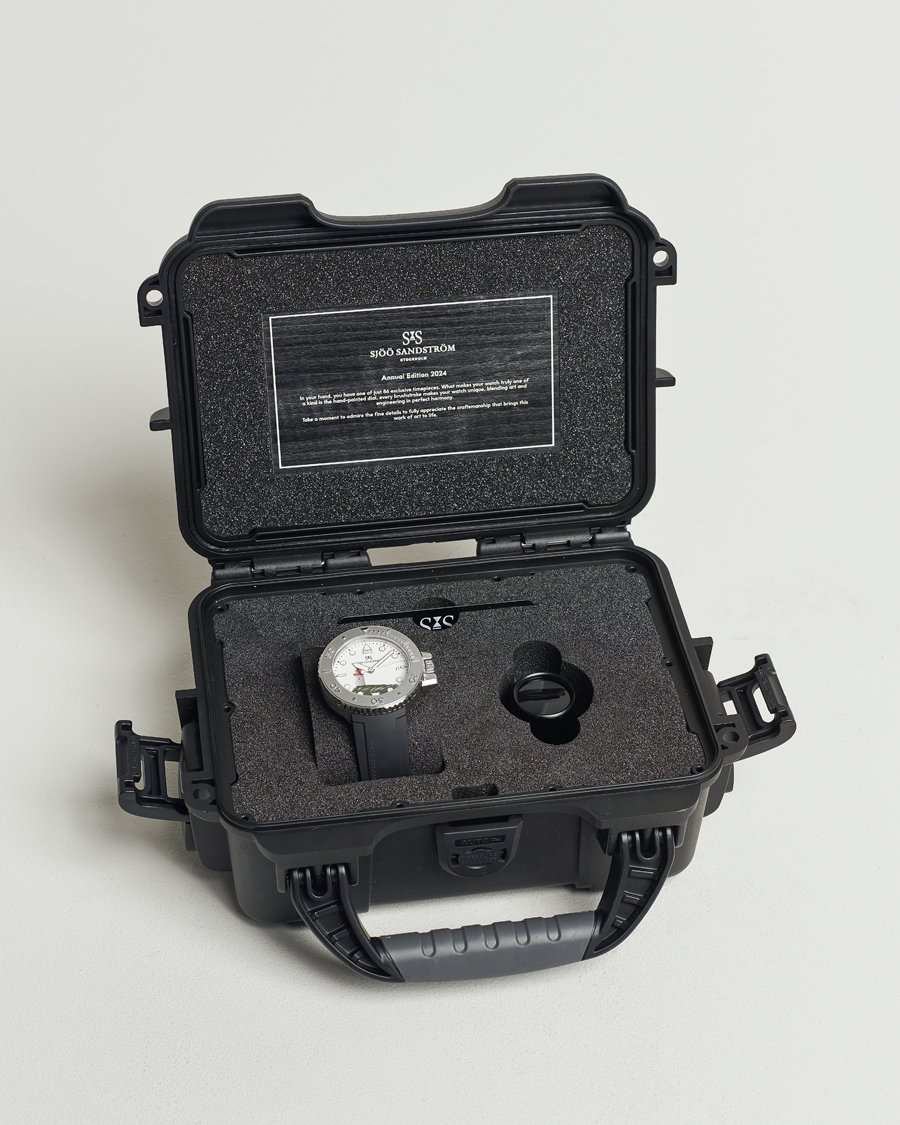 Herren | Sjöö Sandström Landsort Annual Edition White/Black | Sjöö Sandström | Landsort Annual Edition White/Black