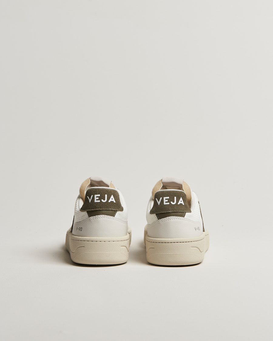 Herren | Sneaker | Veja | V-90 Mesh Sneaker White/Khaki