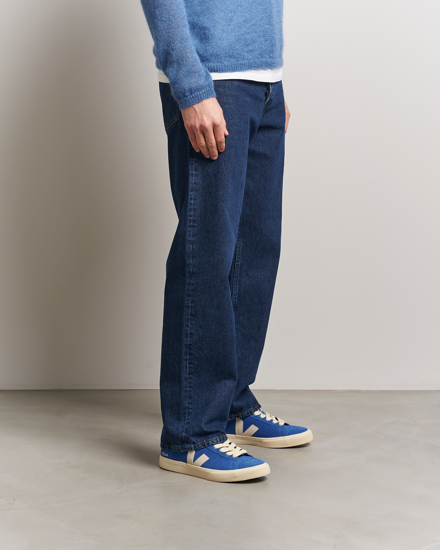 Herren | Sneaker | Veja | Campo Bold Suede Sneaker Indigo Pierre