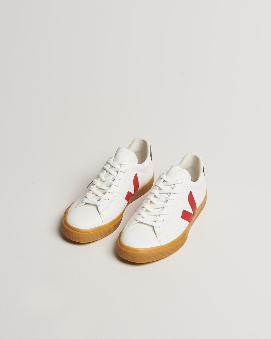 Herren | Sneaker | Veja | Campo Gum Sneaker Extra White/Pekin Poker