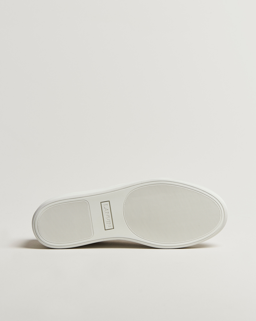Herren | Sneaker | Lanvin | Patent Cap Toe Sneaker Ecru