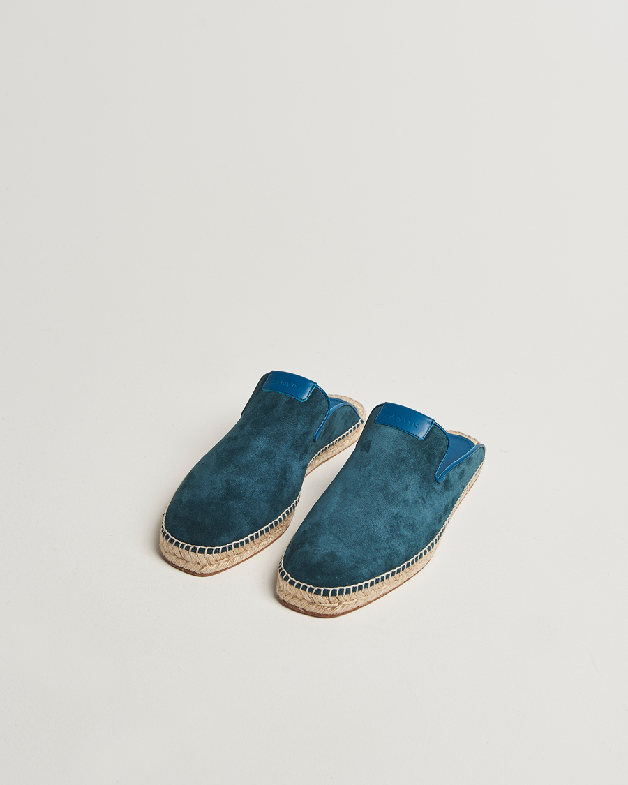 Herren | Espadrillo | Lanvin | Espadrilles Petrol Blue