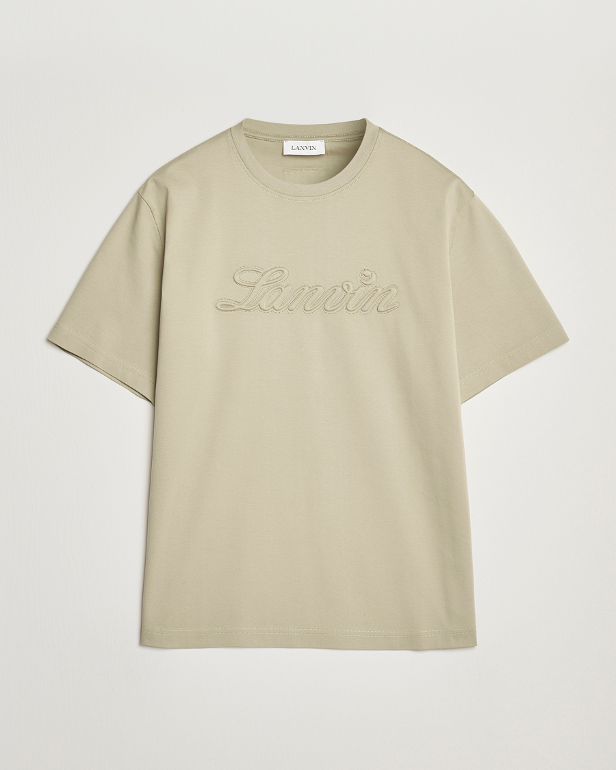 Herren | T-Shirts | Lanvin | Debossed Script T-Shirt Lin