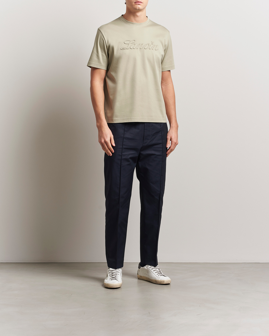 Herren | T-Shirts | Lanvin | Debossed Script T-Shirt Lin