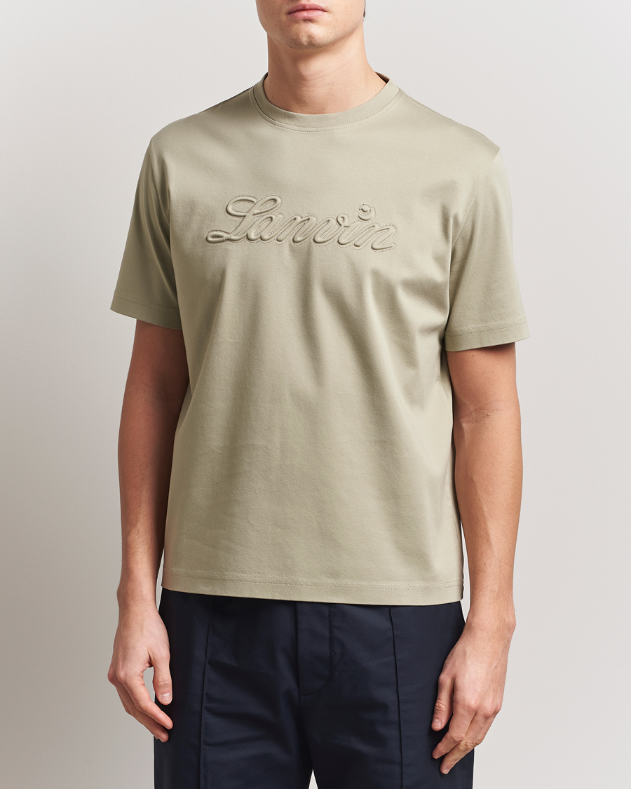 Herren | T-Shirts | Lanvin | Debossed Script T-Shirt Lin