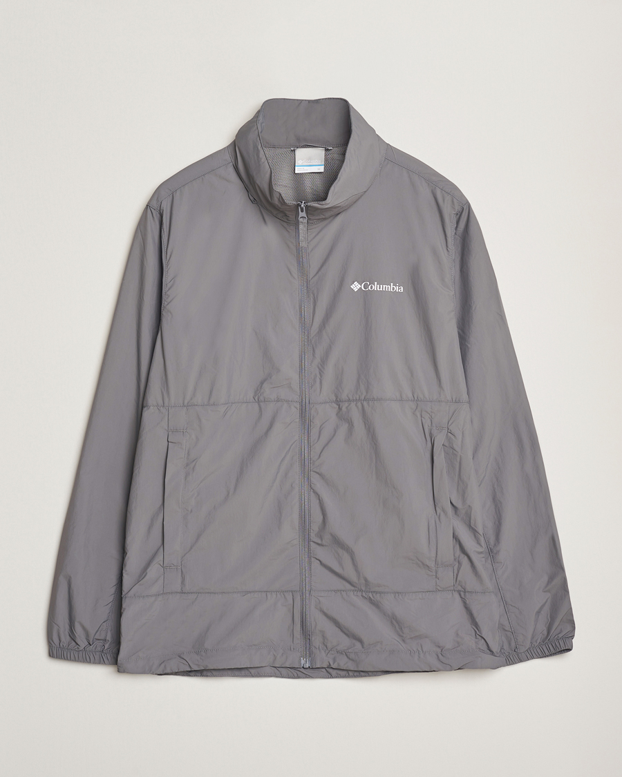 Herren | Jacken | Columbia | Loop Basin Windbreaker City Grey