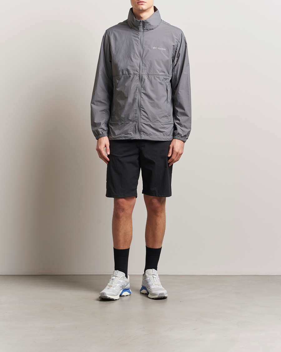 Herren | Jacken | Columbia | Loop Basin Windbreaker City Grey