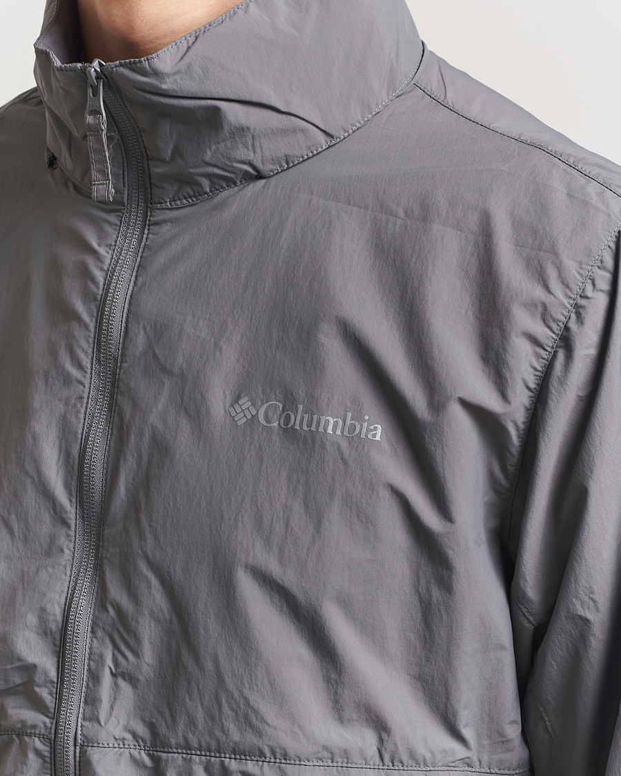Herren | Jacken | Columbia | Loop Basin Windbreaker City Grey