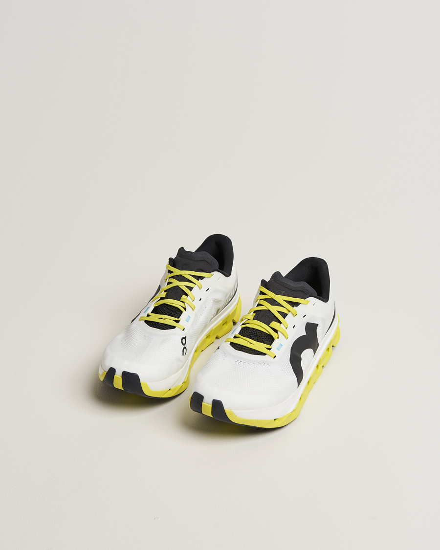Herren | Runningsneakers | On | Cloudflow 5 White/Lime