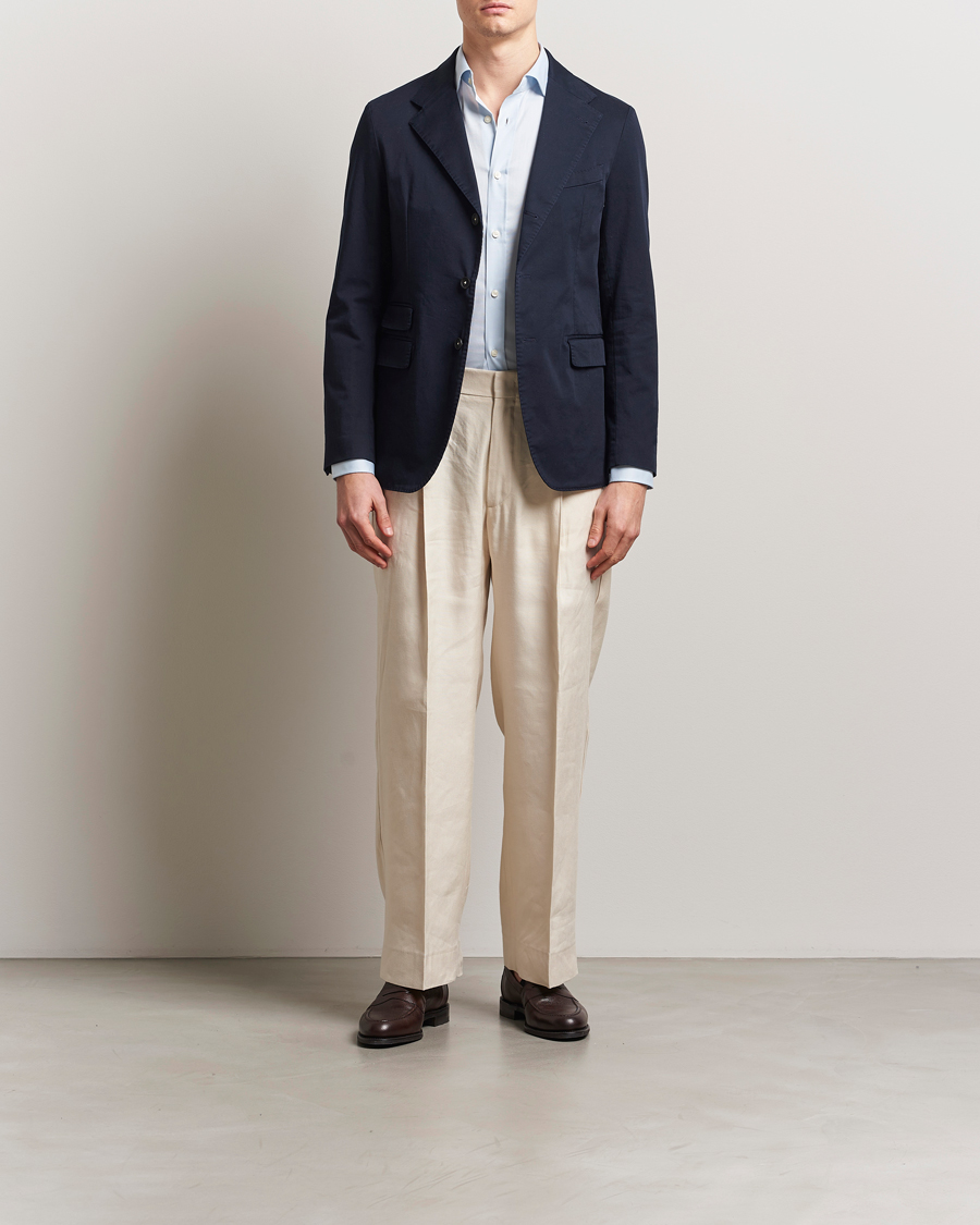 Herren | Sakkos | Massimo Alba | Sloop Cotton Blazer Navy