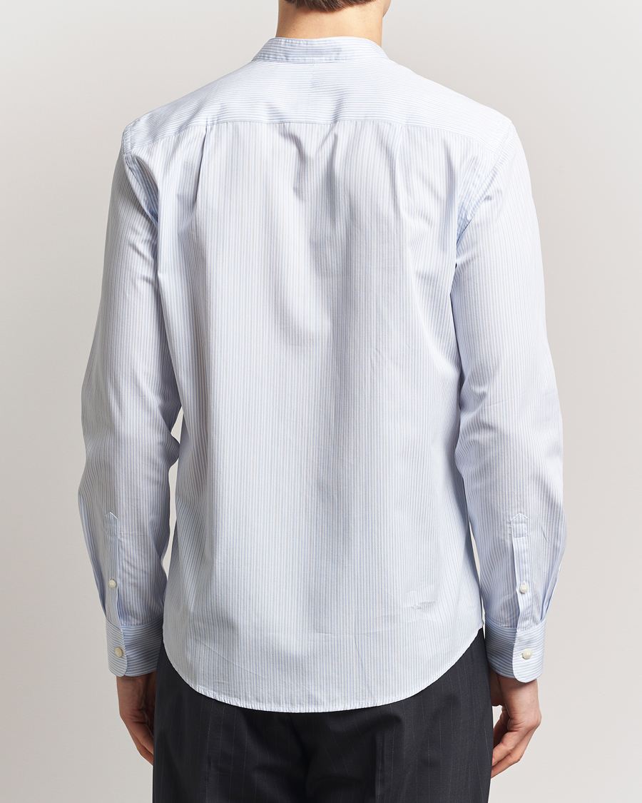Herren | Hemden | Tiger of Sweden | Spenser Band Collar Shirt Light Blue