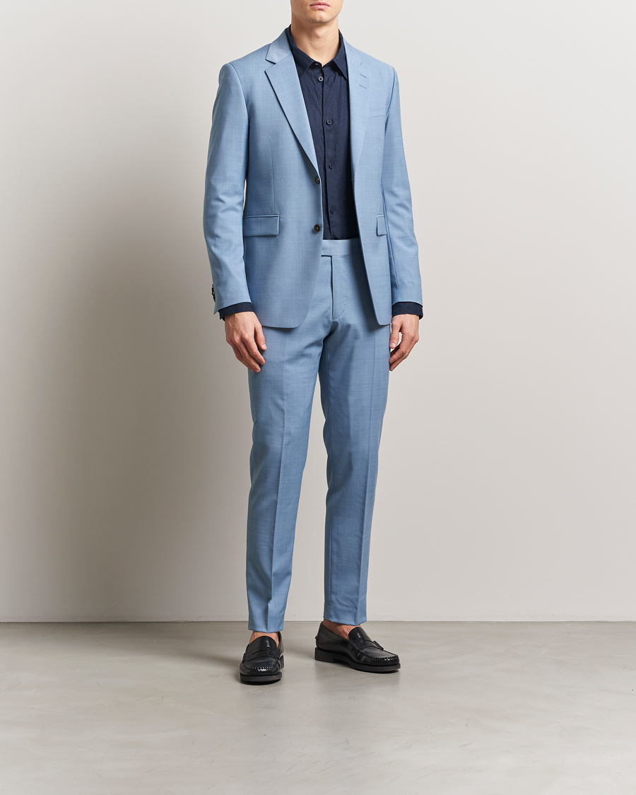 Herren | Hosen | Tiger of Sweden | Tenuta Wool Trousers Rustic Blue