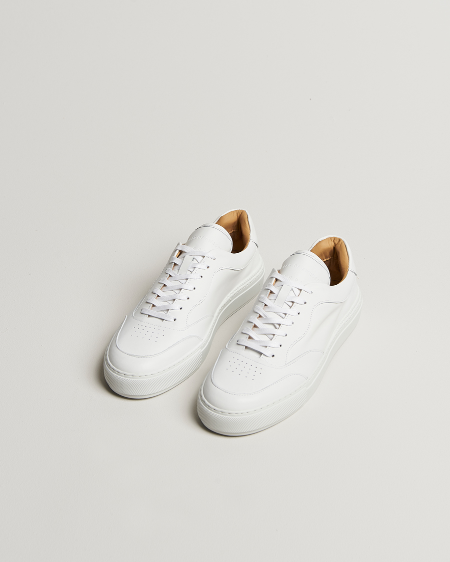 Herren | Sneaker | Tiger of Sweden | Nomme Leather Sneaker White
