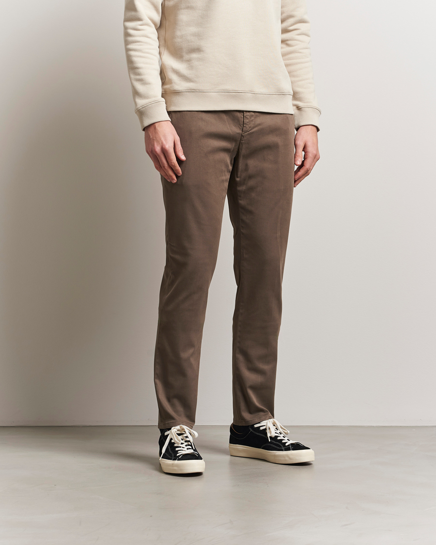 Herren | Hosen | Dondup | Spiritisimo Peached Gabardine Chino Brown