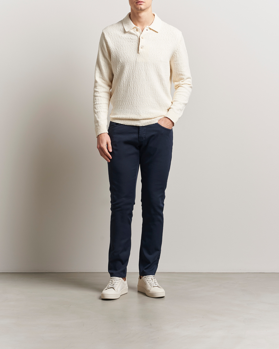 Herren | Hosen | Dondup | George Gabardine 5-Pocket Pants Navy