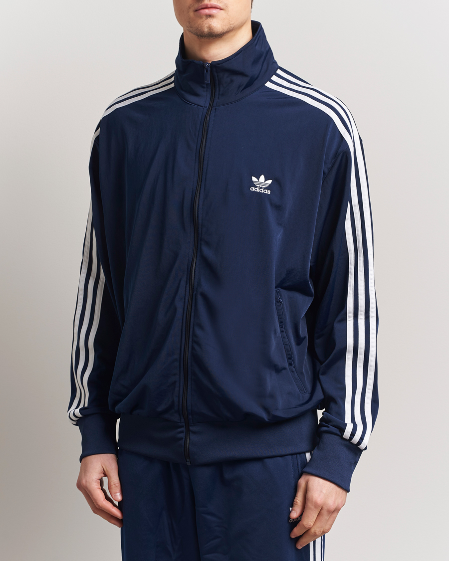 Herren | Pullover | adidas Originals | Firebird Full Zip Navy/White