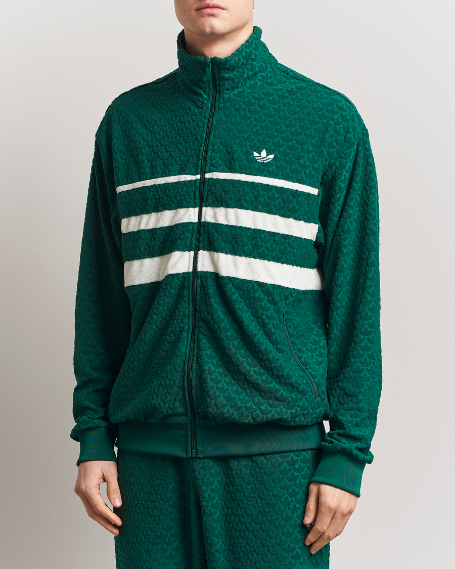 Herren | Pullover | adidas Originals | Q12 Monogram Track Jacket Green