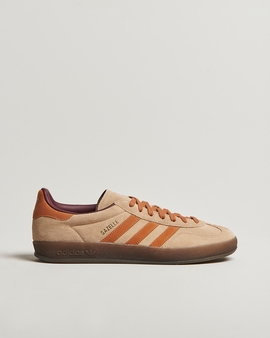 adidas Originals Gazelle Indoor Sneaker Beige/Orange bei Care of Carl adidas Originals Gazelle Indoor Sneaker Beige/Orange bei Care of Carl