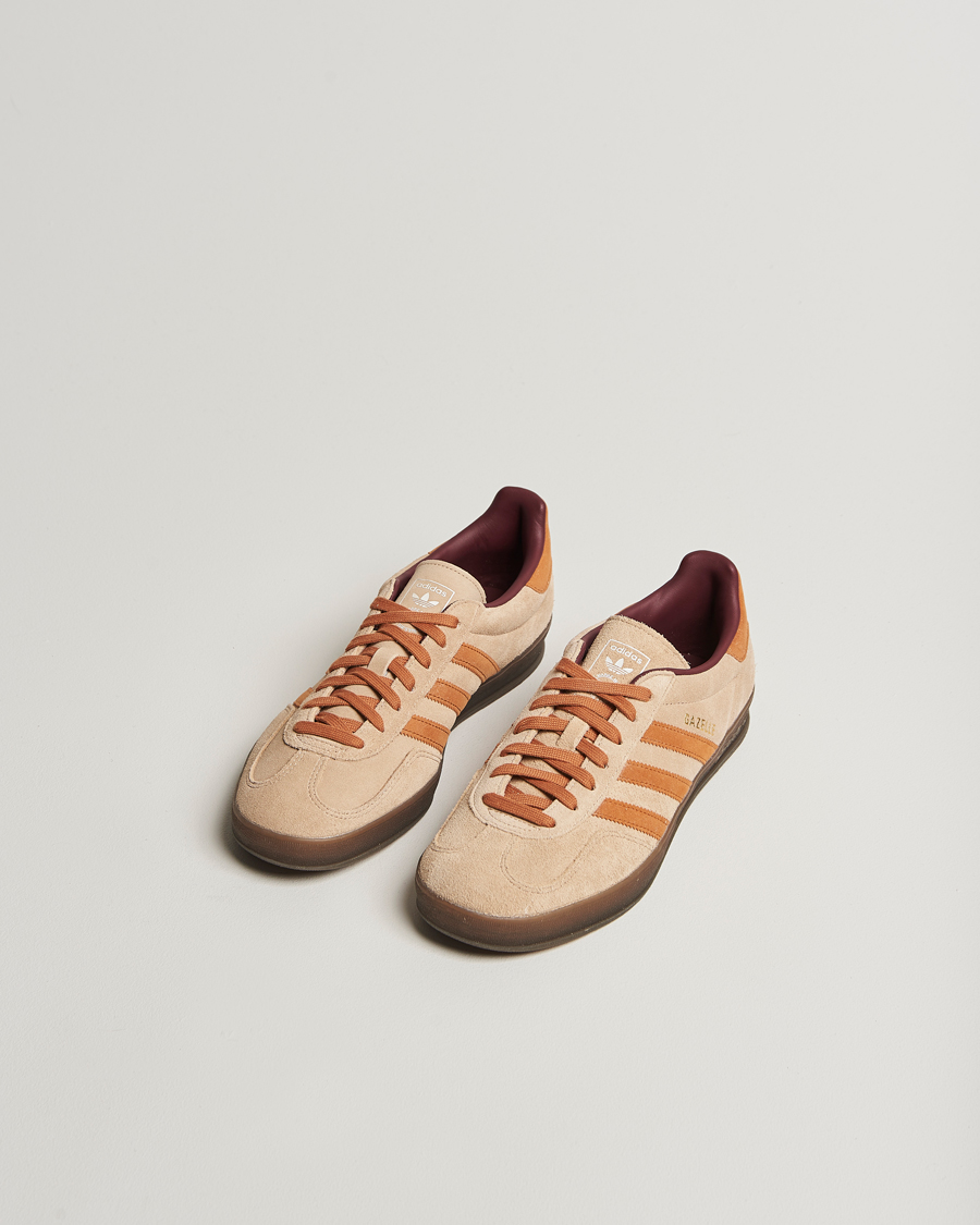 Herren | Sneaker | adidas Originals | Gazelle Indoor Sneaker Beige/Orange
