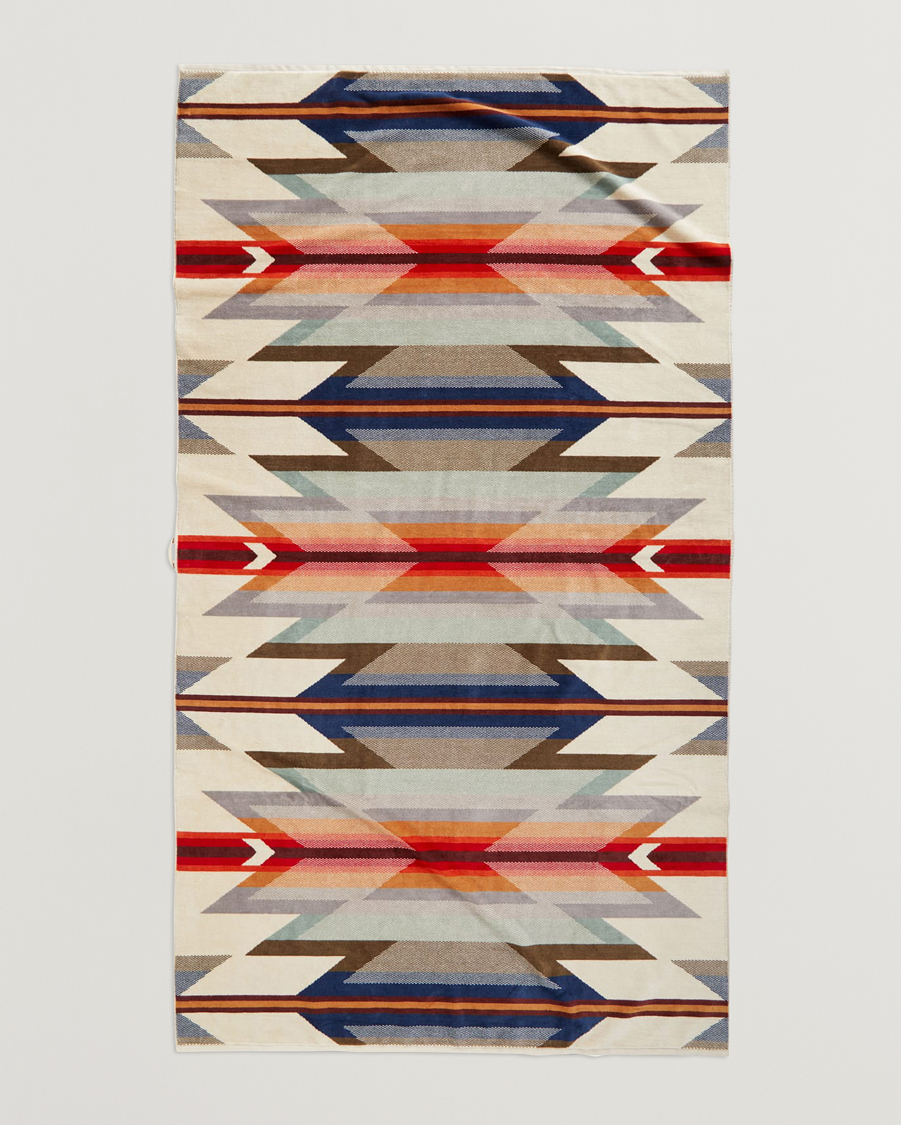 Herren | Textilien | Pendleton | Oversized Jacquard Spa Towel Wyeth Trail