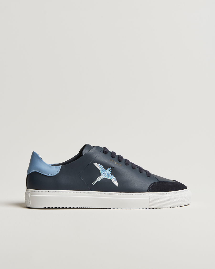 Herren | Sneaker | Axel Arigato | Clean 90 Bee Bird Sneaker Dark Blue/Light Blue
