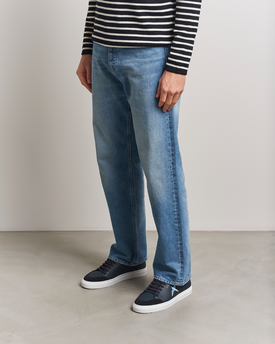 Herren | Sneaker | Axel Arigato | Clean 90 Bee Bird Sneaker Dark Blue/Light Blue