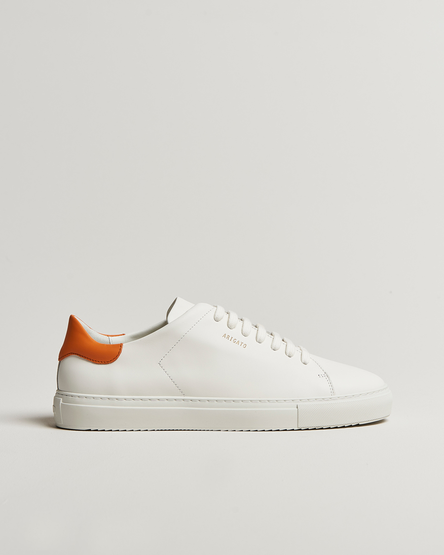 Herren | Sneaker | Axel Arigato | Clean 90 Sneaker White/Orange