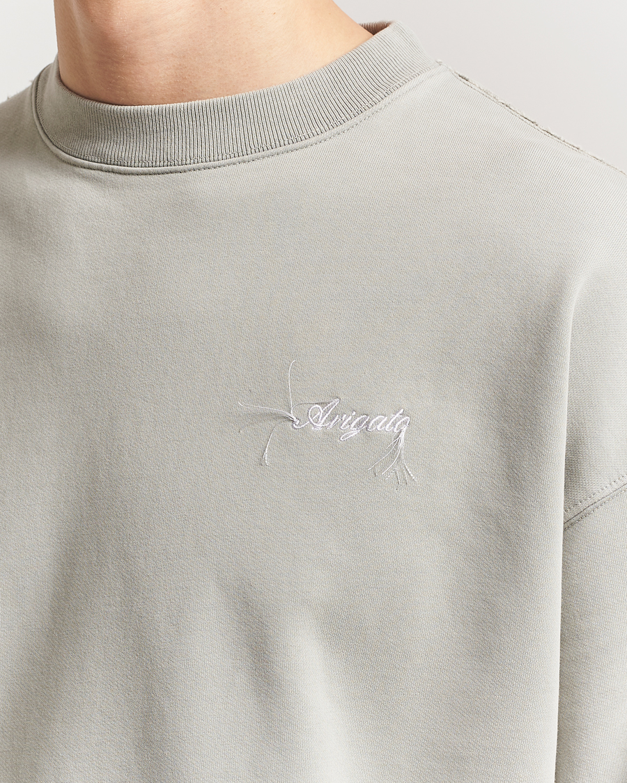 Herren | Pullover | Axel Arigato | Honor Washed Sweatshirt Sage Green