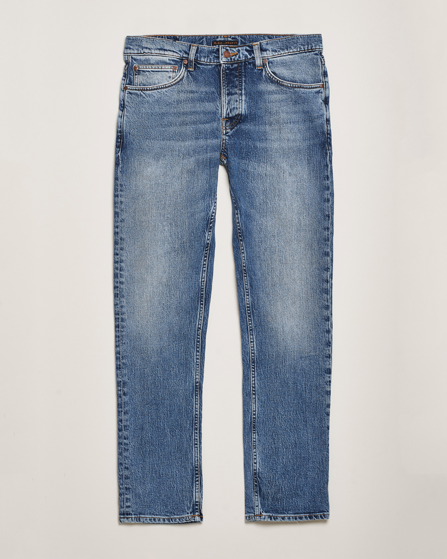 Herren | Jeans | Nudie Jeans | Solid Ollie Jeans Worn Vintage