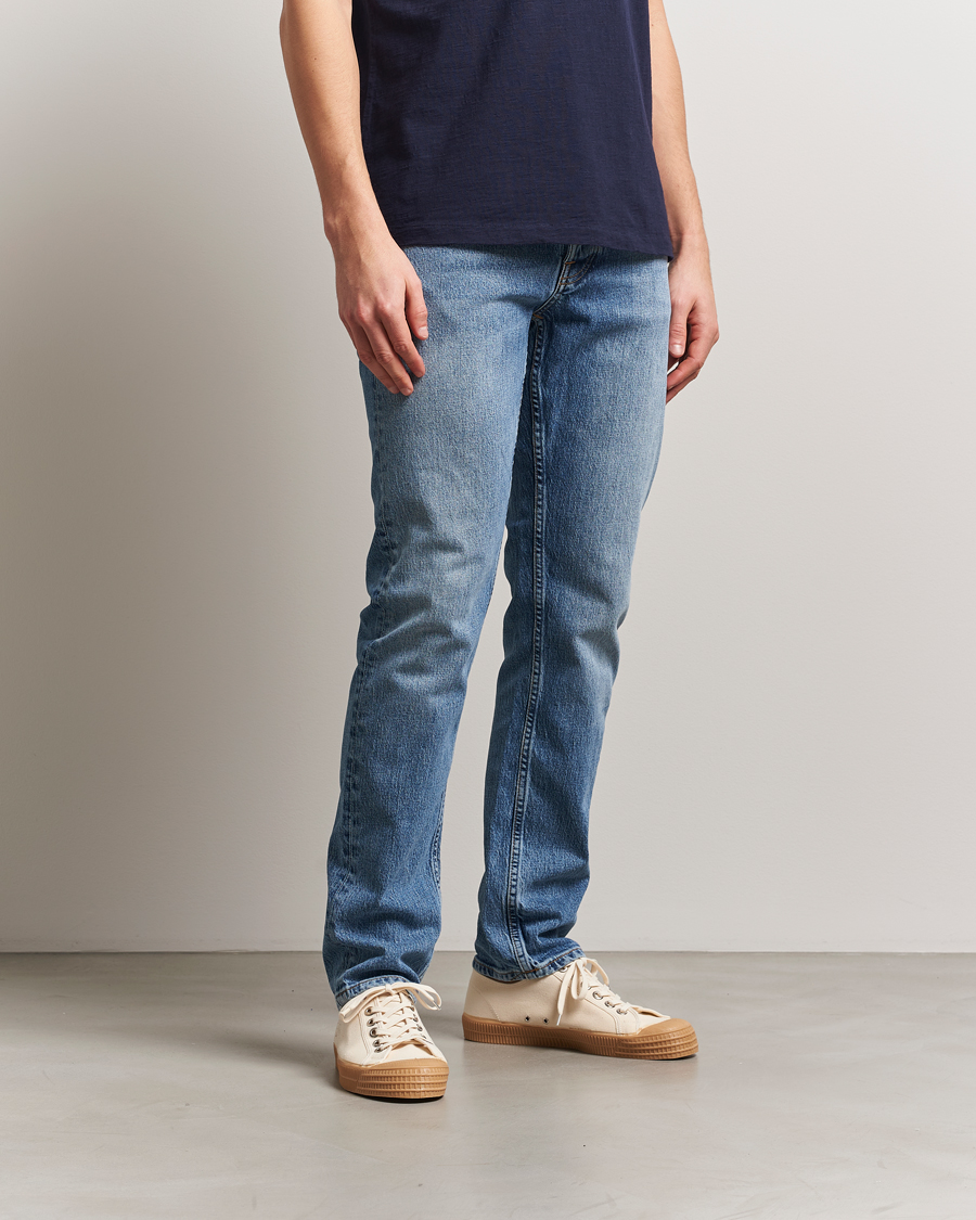 Herren | Jeans | Nudie Jeans | Solid Ollie Jeans Worn Vintage