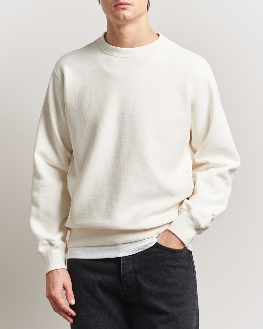 Herren | Pullover | Nudie Jeans | Hasse Crew Neck Sweatshirt Ecru