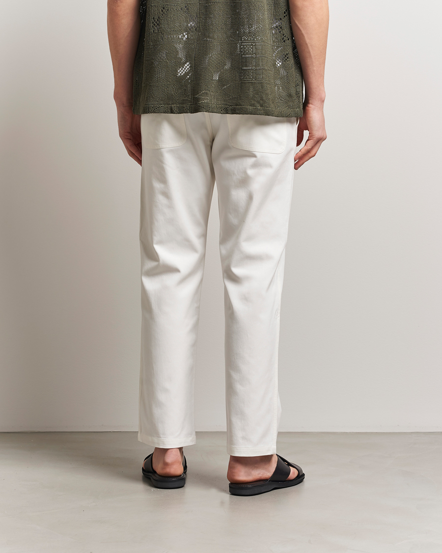 Herren | Hosen | Samsøe Samsøe | Jabari Drawstring Trousers Clear Cream
