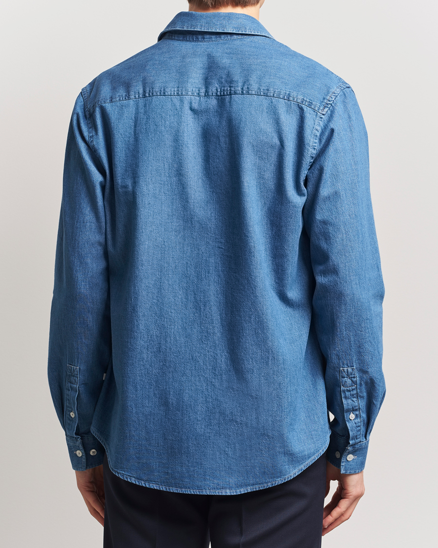 Herren | Hemden | Samsøe Samsøe | Ryan Chambray Shirt Light Blue
