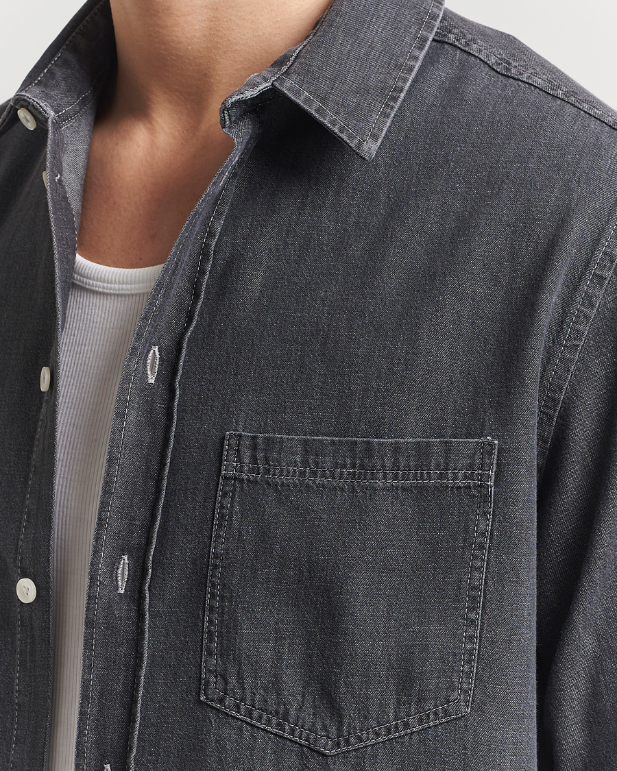 Herren | Hemden | Samsøe Samsøe | Ryan Chambray Shirt Grey
