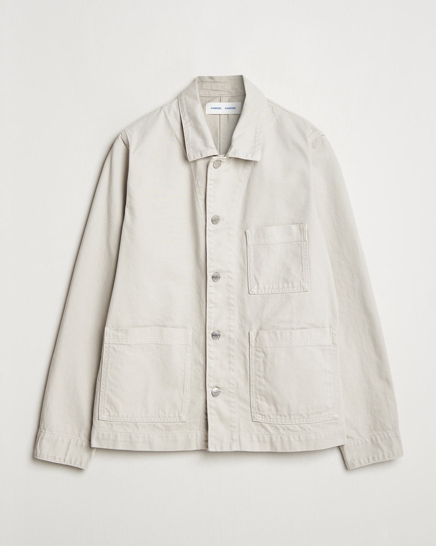 Herren | Hemden | Samsøe Samsøe | New Worker Overshirt Moonstruck