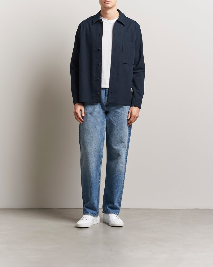 Herren | Hemden | Samsøe Samsøe | Damon Go Overshirt Salute Navy