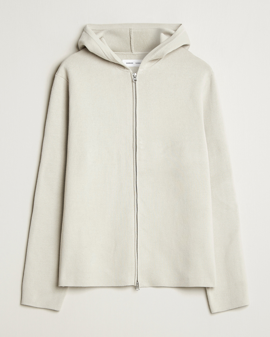 Herren | Pullover | Samsøe Samsøe | Niklas Full Zip Hoodie Moonstruck