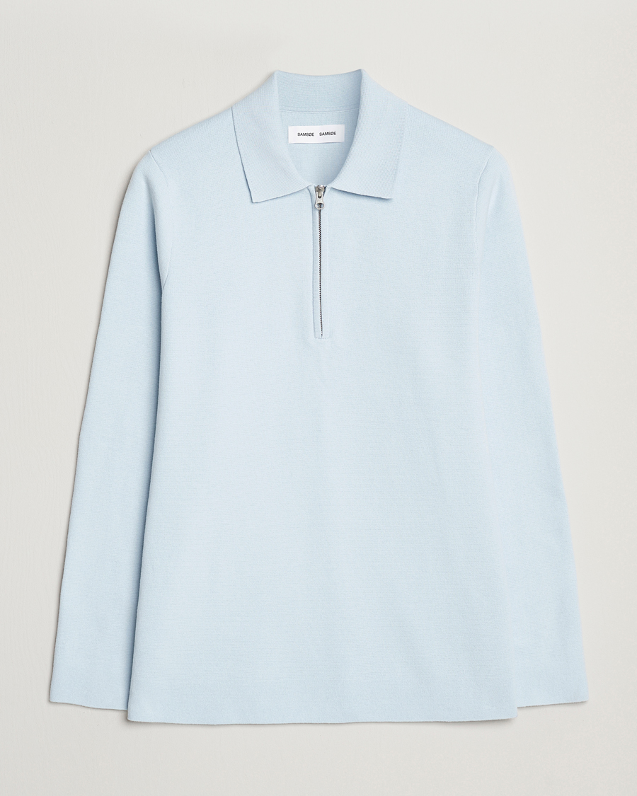 Herren | Pullover | Samsøe Samsøe | Guna Half Zip Skyway