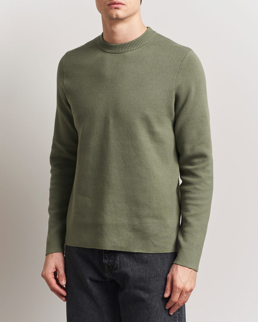 Herren | Pullover | Samsøe Samsøe | Niklas Crew Neck Sweater Four Leaf Clover