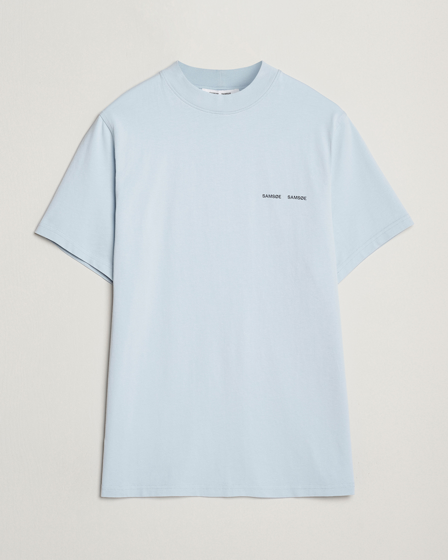 Herren | T-Shirts | Samsøe Samsøe | Norsbro Organic Cotton T-Shirt Skyway