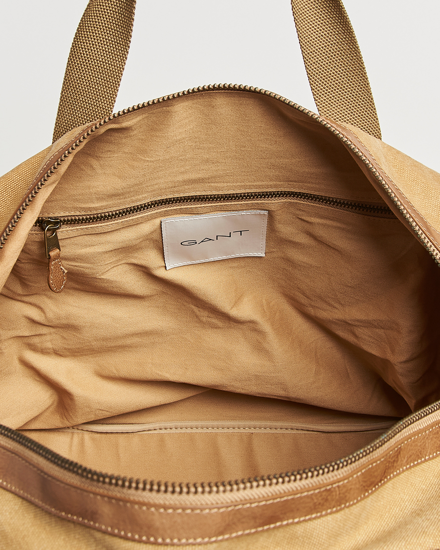 Herren | Taschen | GANT | Washed Canvas Dufflebag Oak Beige