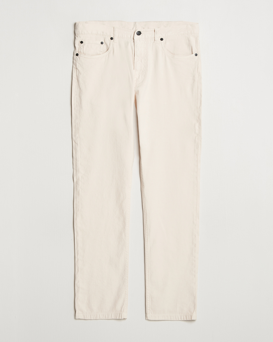 Herren | Hosen | GANT | Regular Cotton/Linen 5-Pocket Pants Putty